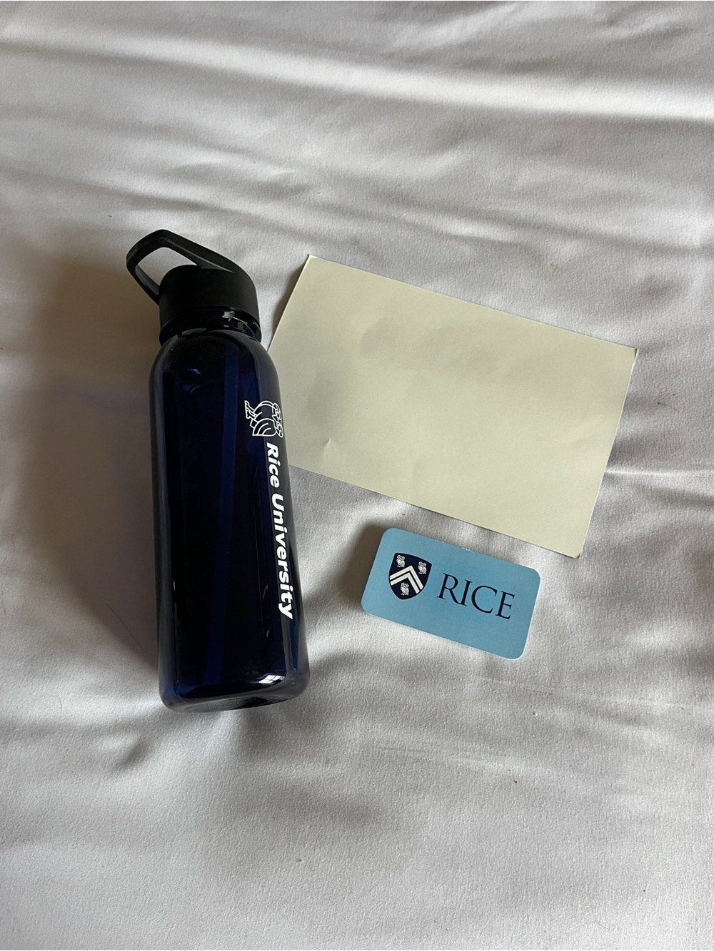 Rice University Blue Water Bottle Stickers Smartphone Grip Set - Picture 9 of 10